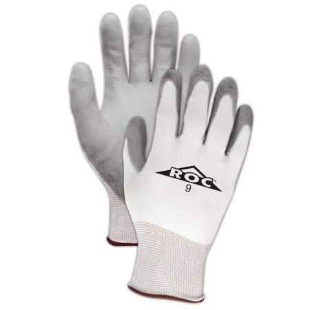 Magid ROC GP139 Polyurethane Palm Coated Gloves, 10